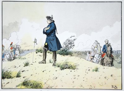 Kunersdorf, 12 August 1759 by Richard Knoetel